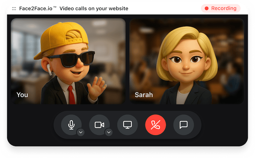 Face2Face video call
