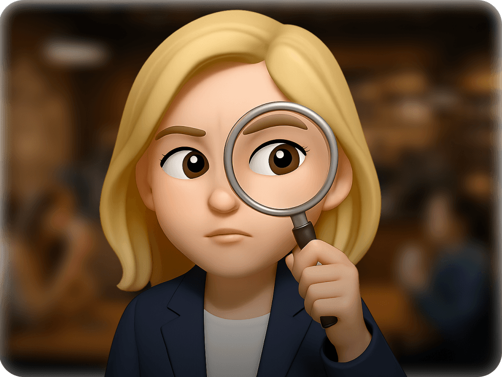 Sarah searching for solutions